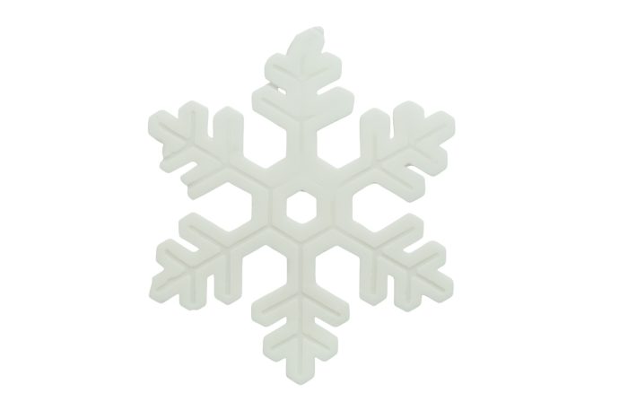 Adhesivos gel navideños copos de nieve - Imagen 3