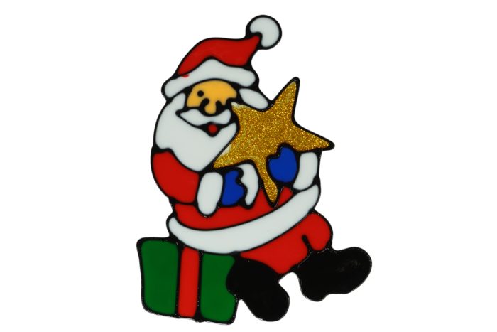 Adhesivos Gel de navidad grandes ventana 6 diseños - Imagen 3