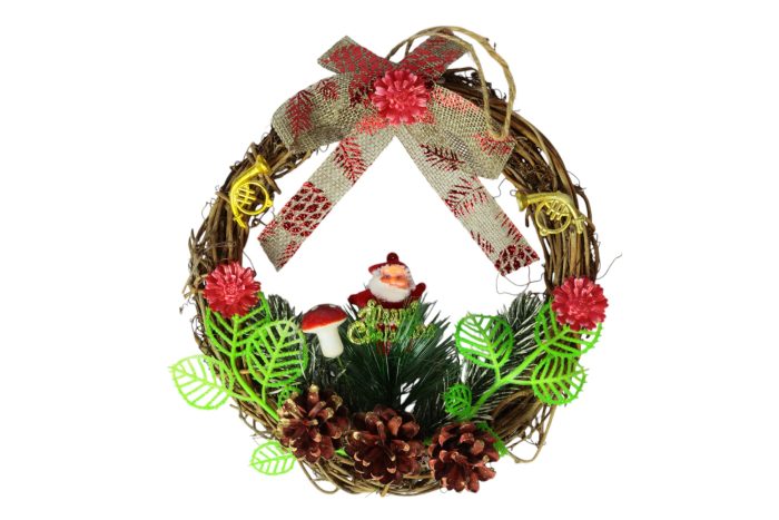 Corona navideña 20cm - Imagen 1