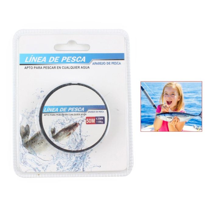 Línea De Pesca De 50 Metros 0,25 Mm - Imagen 2