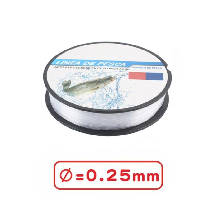 Línea De Pesca De 50 Metros 0,25 Mm - Imagen 1