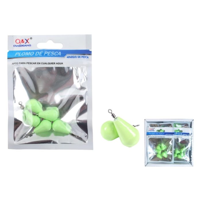 Colgante De Plomo Luminoso En Forma De Gota 10G 5Pcs - Imagen 1