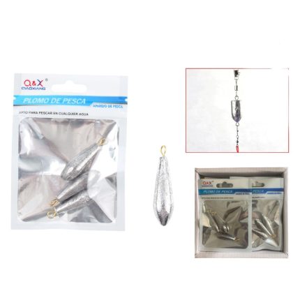 Colgante De Plomo Giratorio Redondo 20G 3Pcs