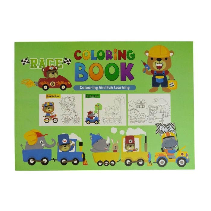 Cuaderno para colorear 25x35 cm (horizontal) - Imagen 3