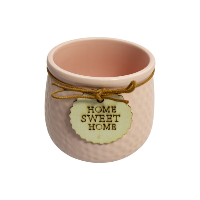 Macetero Cerámica Textura Honeycomb 4 Colores (10,6×8,6cm) - Imagen 3