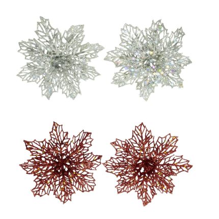 Flores De Navidad 13Cm 2/S