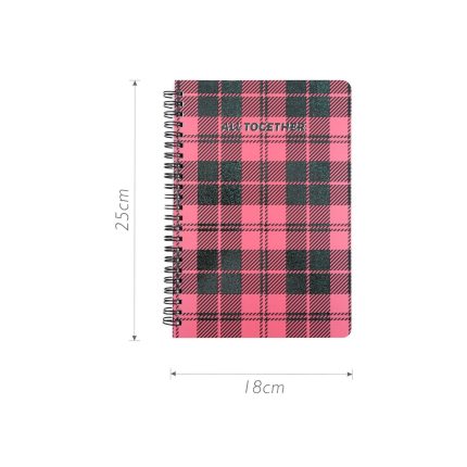 Cuaderno de espiral 25 x 18 cm