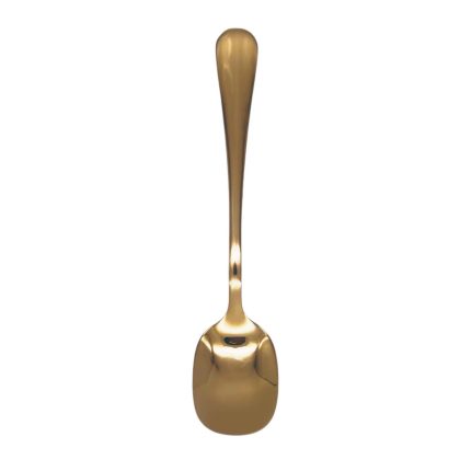 Cucharon para helado con mango redondo de oro rosa 3PCS