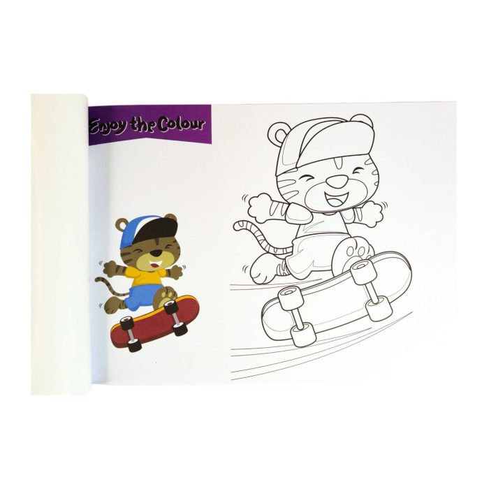 Cuaderno para colorear 25x35 cm (horizontal) - Imagen 7