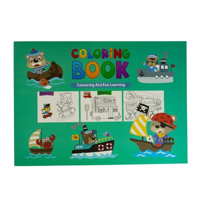 Cuaderno para colorear 25x35 cm (horizontal) - Imagen 2