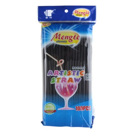 Bombillas Negro De 6*26*Cm 100 Unidades