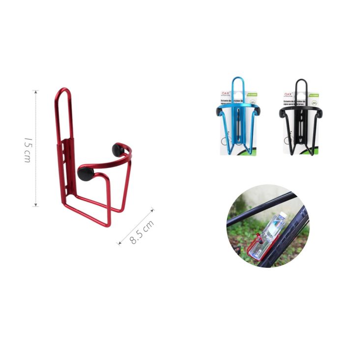 Soporte de botella para bicicleta metálico - Imagen 7
