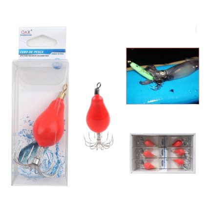 Colgante De Plomo Luminoso De Cuero Con Gancho 40G