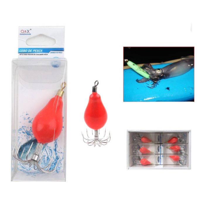 Colgante De Plomo Luminoso De Cuero Con Gancho 40G - Imagen 1