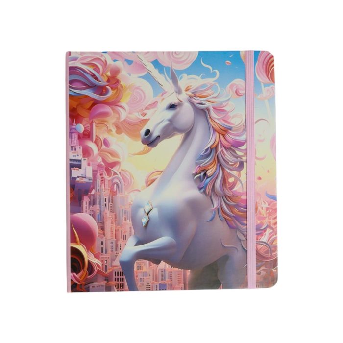 62691657 Cuaderno de Nota Portada Unicornio 17x19cm - Imagen 5