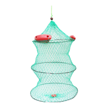 Red flotante de pesca con tres aros 50*100