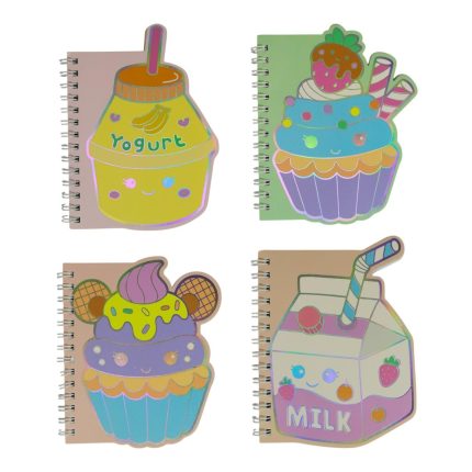 Cuaderno de forma 14.5 x 10.5 cm