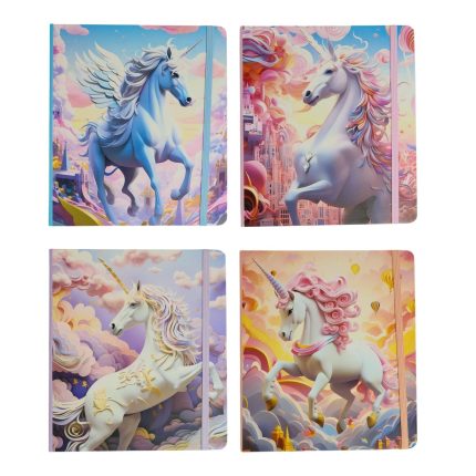 Cuaderno de Nota Portada Unicornio 17x19cm