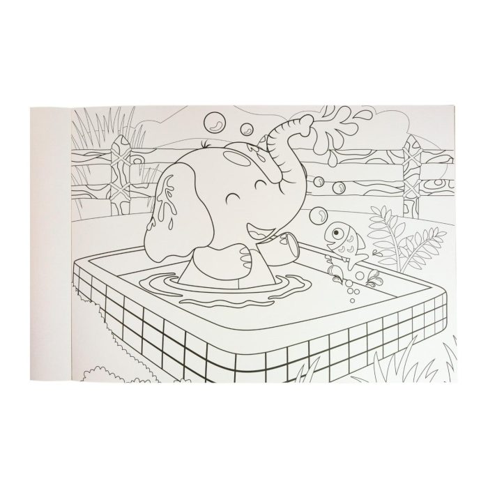 Cuaderno para colorear 25x35 cm (horizontal) - Imagen 19