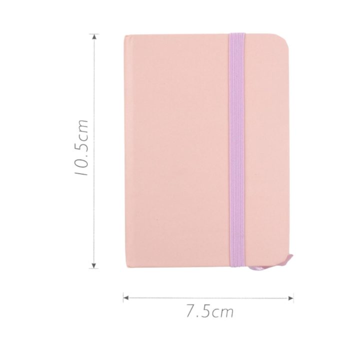 Cuaderno de colores Macaron 10.5 x 7.5 cm - Imagen 3