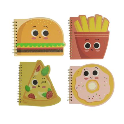 Cuaderno forma comida kawuai 13 x 18 cm