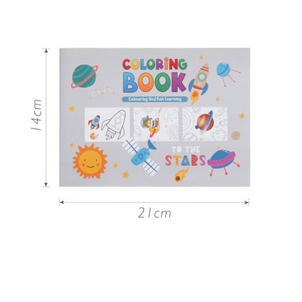 TS12391A5-1-4 - Cuaderno para colorear 21x14 cm (horizontal)