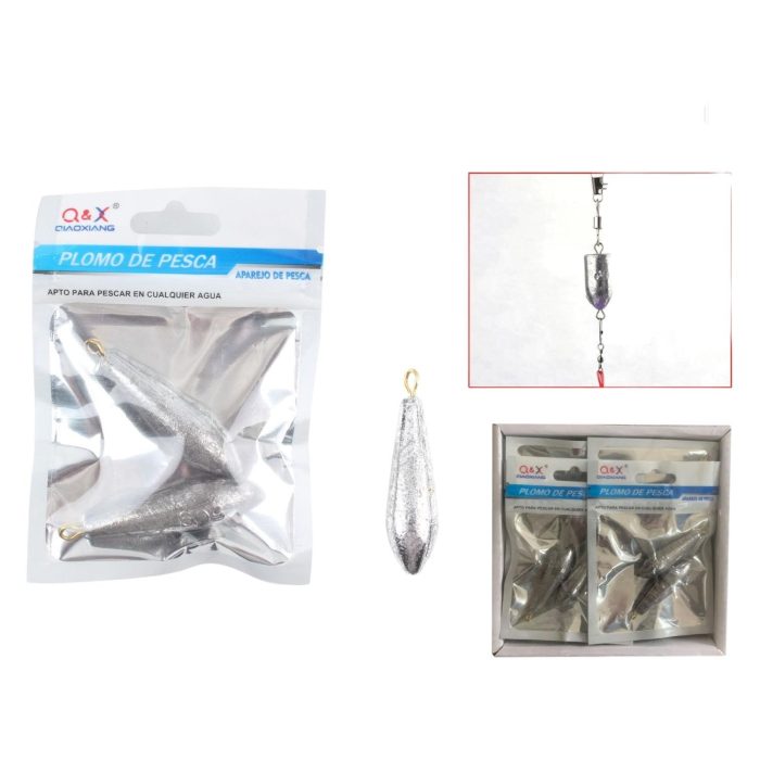 Colgante De Plomo Giratorio Redondo 2 Uds 50G - Imagen 1