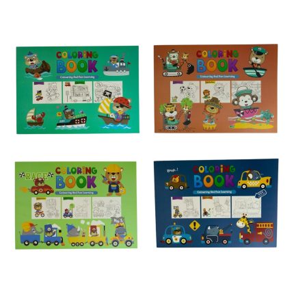 Cuaderno para colorear 21x14 cm (horizontal)