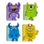 Cuaderno de mostros 13 x 18 cm