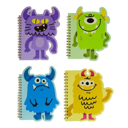 Cuaderno de mostros 13 x 18 cm