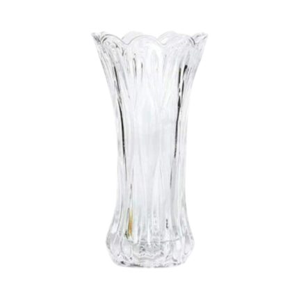 Florero de Vidrio Cola de Fénix 20cm Elegante Decoración