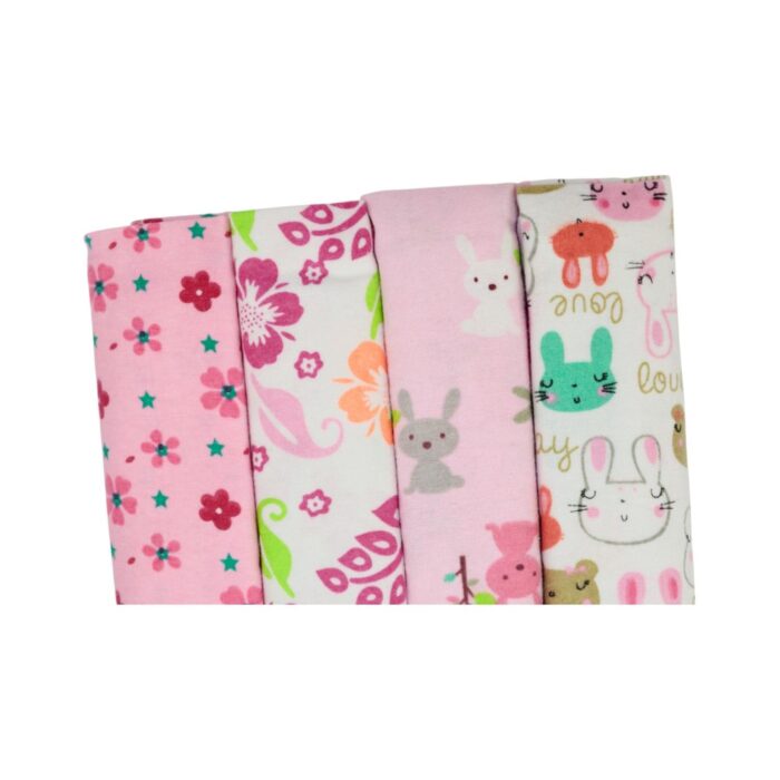 Sábanas para bebé con diseños lindos y llamativos (79.5x73 cm) - Imagen 10