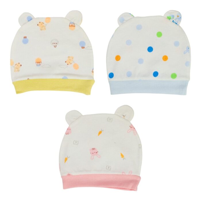 Gorrito para Bebé de 1 a 3 Meses con Orejita - Imagen 1