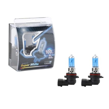 Faro Halogeno De Coche Azul 9006 12V 100W