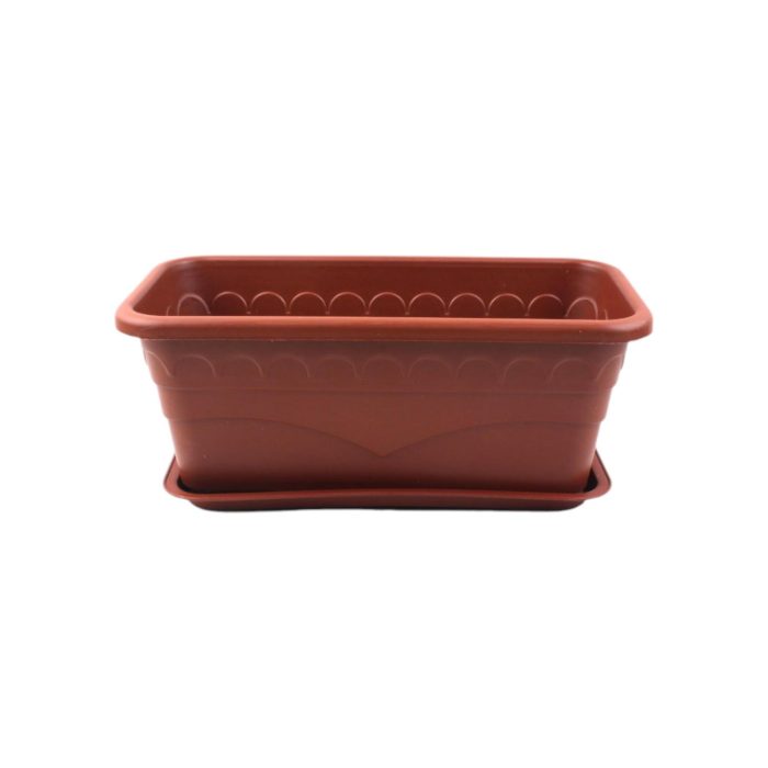 JX8602 Maceta de plástico 29.5x15.5x13 - Imagen 1