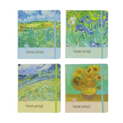 Cuaderno Cuadrado al estilo Van Gogh