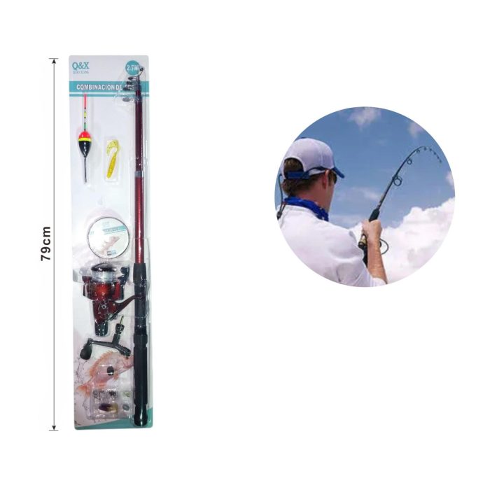 Conjunto Caña de pescar 2.7 m 4052 - Imagen 2