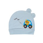Gorro para Bebe Algodón diseño osito (1-3 meses) - Imagen 2