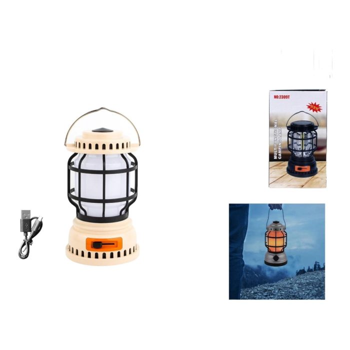 Lampara Camping Portatil Recargable Tipo C - Imagen 1