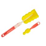 Set cepillo de esponja, para limpieza botellas mamaderas o chupetes - Imagen 3