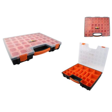 Caja de herramientas con compartimentos G-2008 (41.5336 cm)
