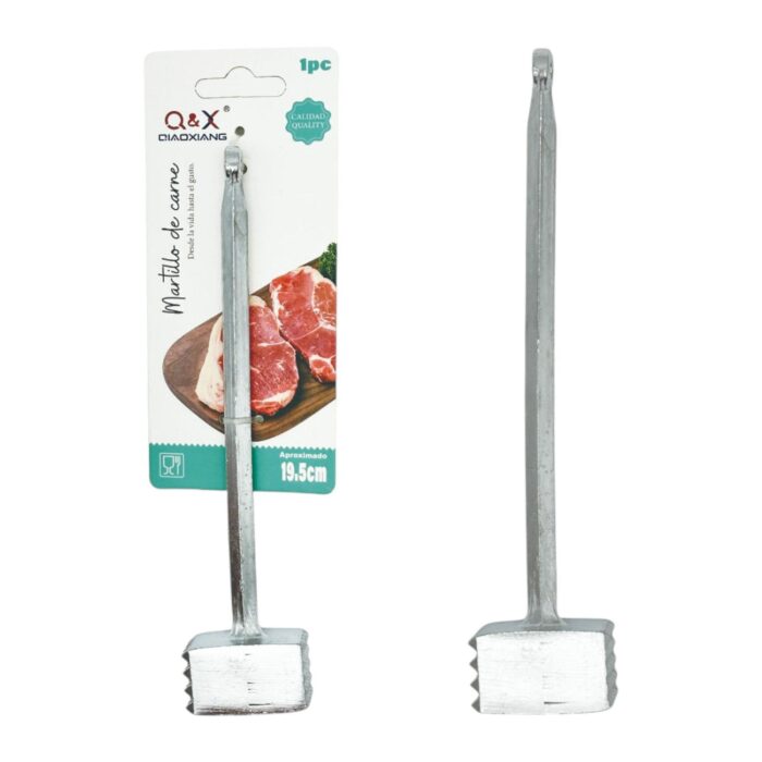 62705055 Martillo compacto de aluminio para ablandar carne - Imagen 1