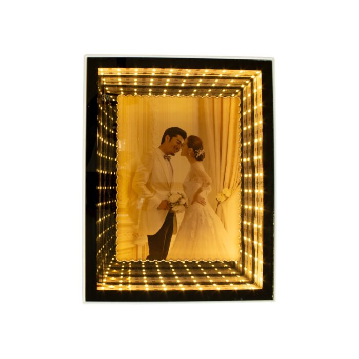 Marco de fotos 3D vertical 18x23 cm (con Luz USB) - Imagen 2
