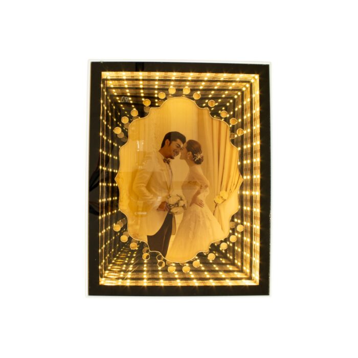 Marco de fotos 3D vertical 18x23 cm (con Luz USB) - Imagen 4