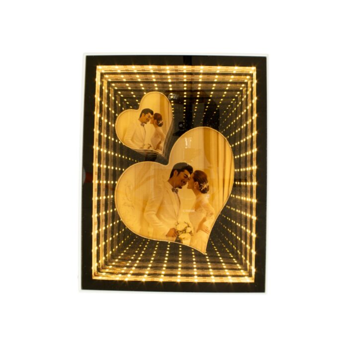 Marco de fotos 3D vertical 18x23 cm (con Luz USB) - Imagen 6