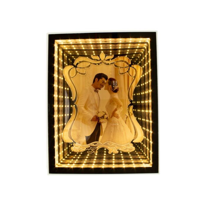 Marco de fotos 3D vertical 18x23 cm (con Luz USB) - Imagen 7