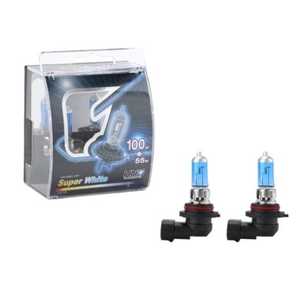 Faro Halogeno De Coche Azul 9006 12V 100W