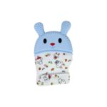 Guantes mordedores para bebé con textura de silicona y diseño conejo - Imagen 3