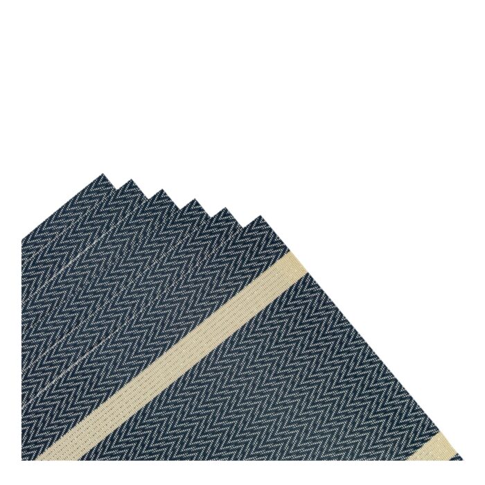 035885-9 Set de 6 manteles individuales con detalles dorados 30x45 cm - Imagen 10