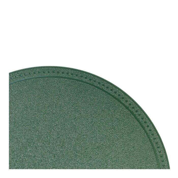 035984-6 Mantel ovalado individual de cuero mate 30x45 cm - Imagen 7